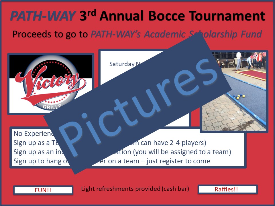 PATH-WAY's 3rd Annual Bocce Tounament Pictures